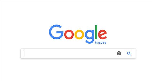 Скриншот Google Images с иконкой камеры в строке поиска