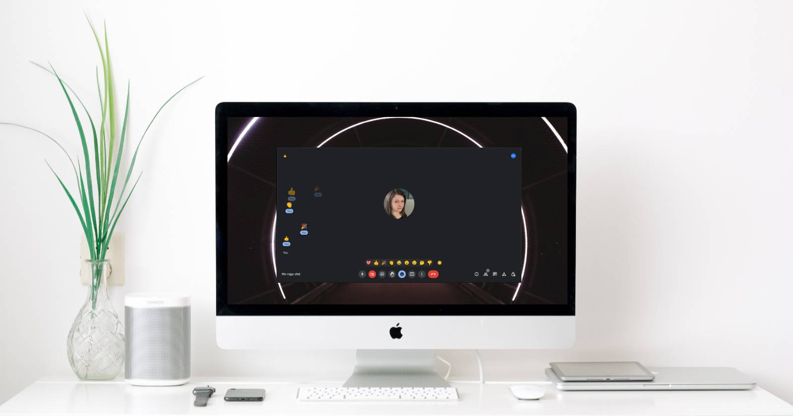 Реакции в Google Meet: как использовать и настроить