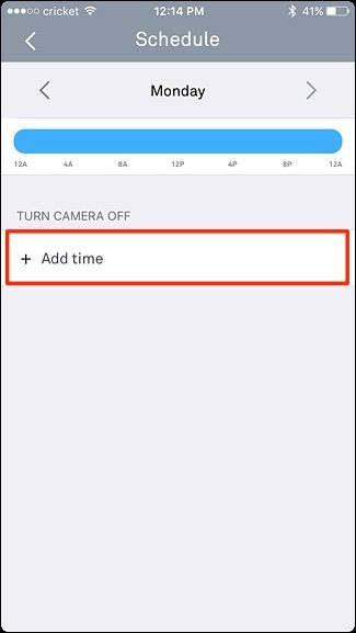 Выбор повторяющихся дней расписания