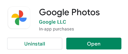 google photos app