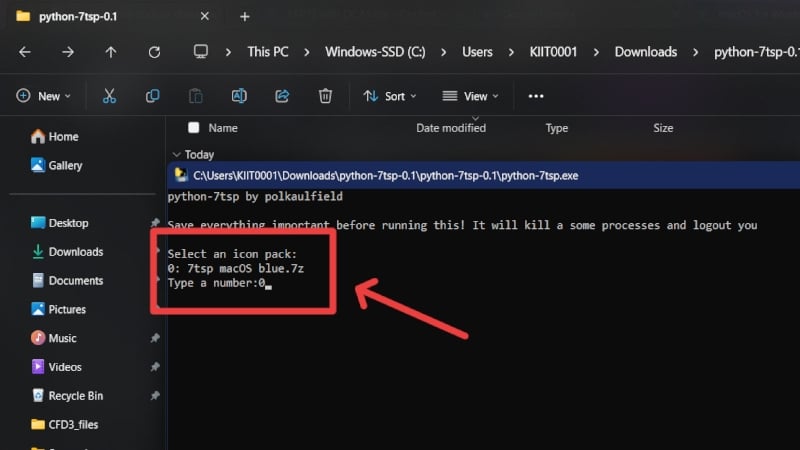 запуск python-7tsp