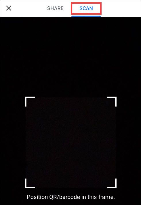 Встроенный сканер QR в Chrome