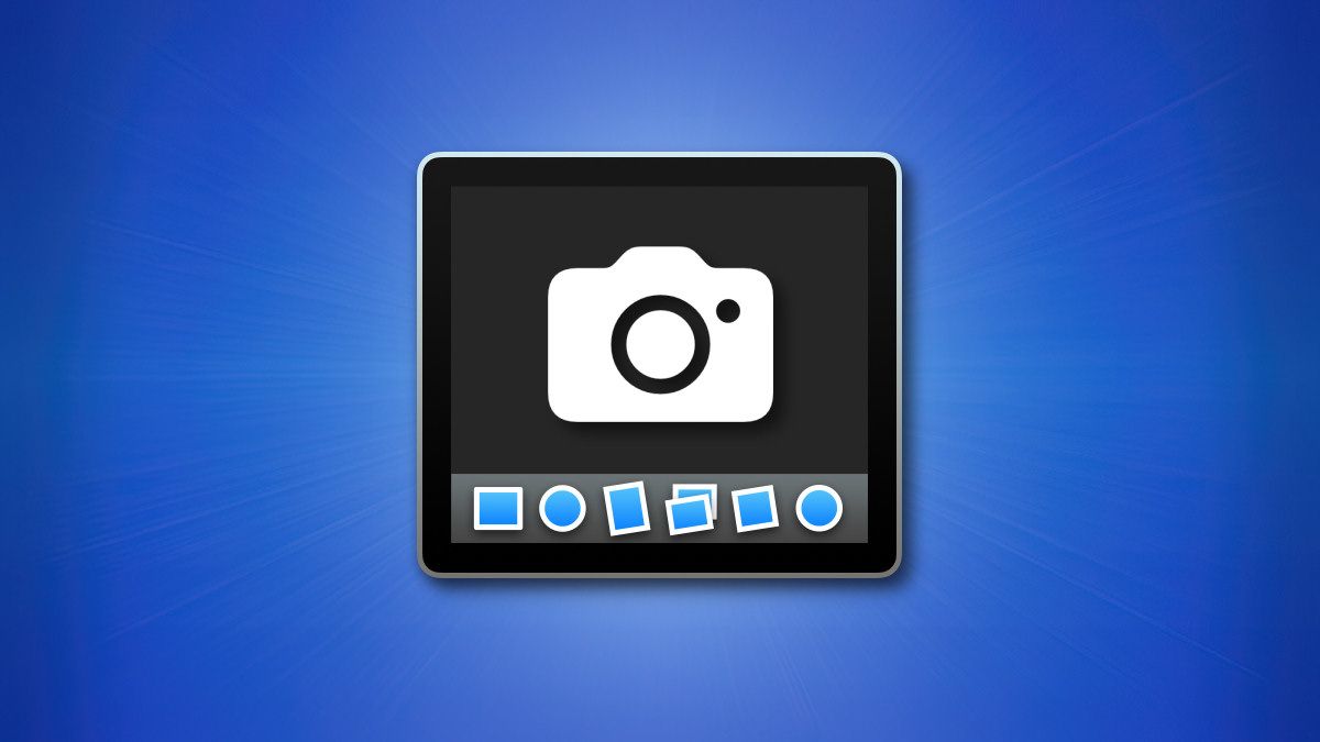Чистый скриншот Dock на Mac