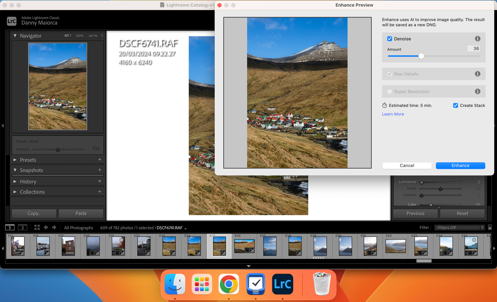 The AI Denoise Feature in Adobe Lightroom