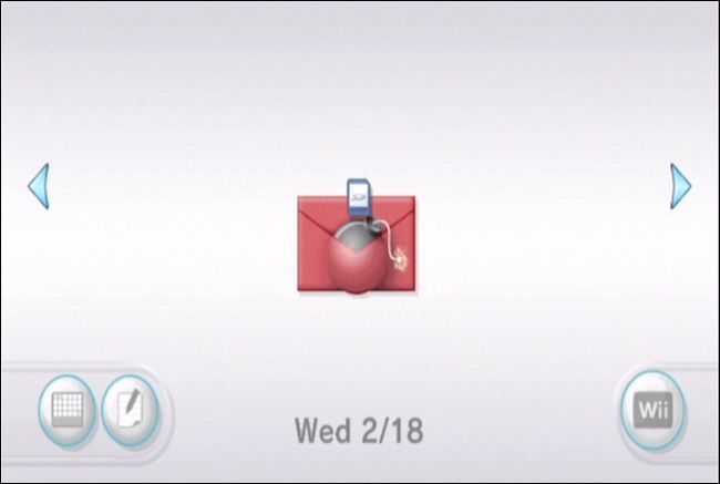 Письмо-бомба в почтовом клиенте Wii выделено красным