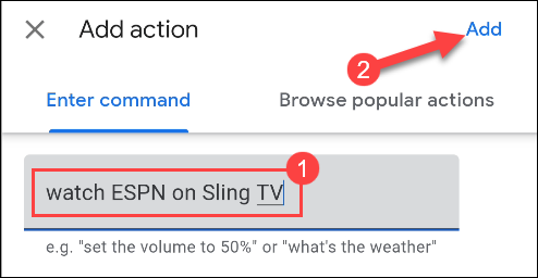 добавление произвольной команды ассистенту