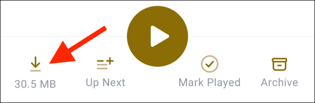 Нажмите кнопку Загрузить, чтобы скачать эпизод