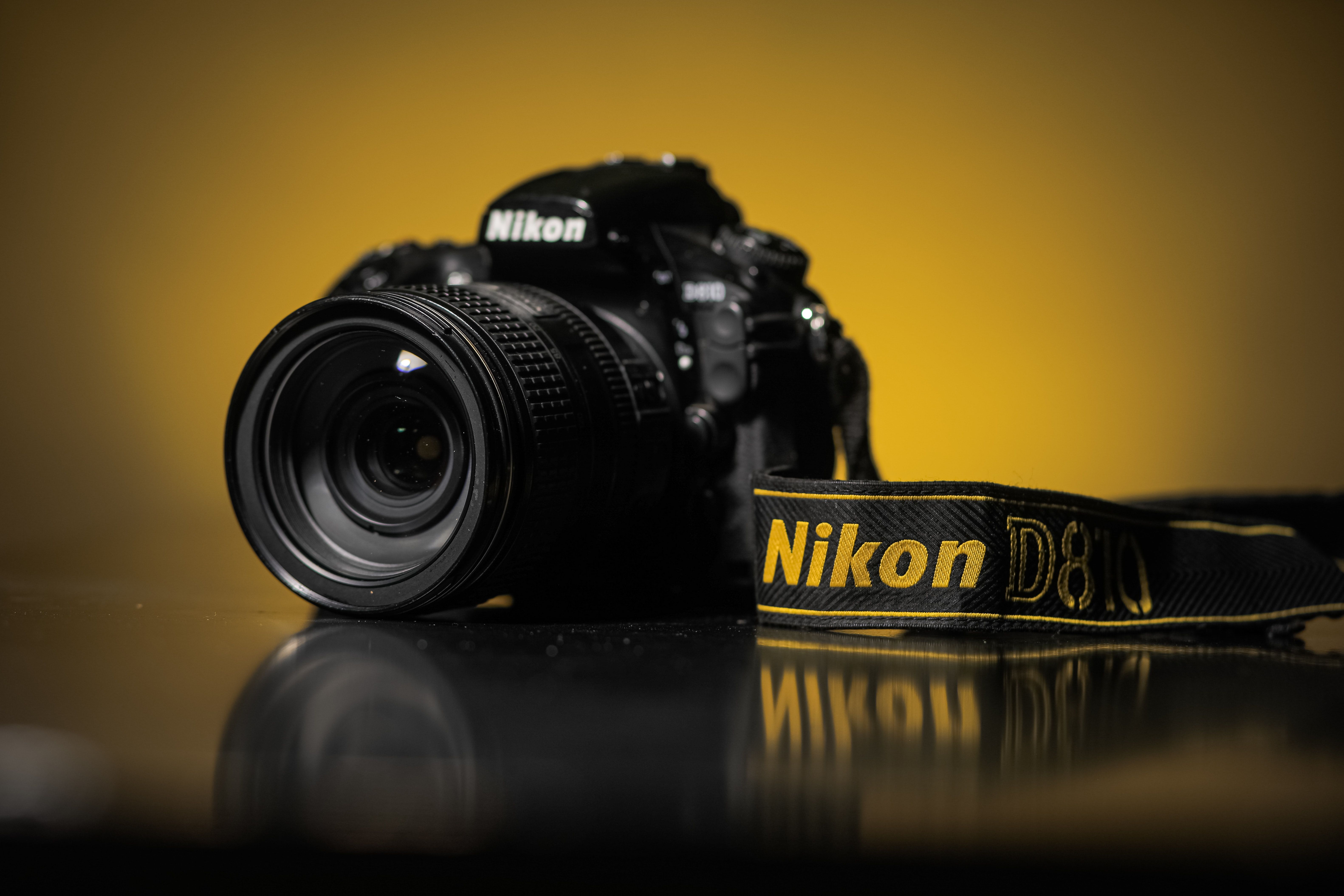 Фотоаппарата Nikon крупным планом