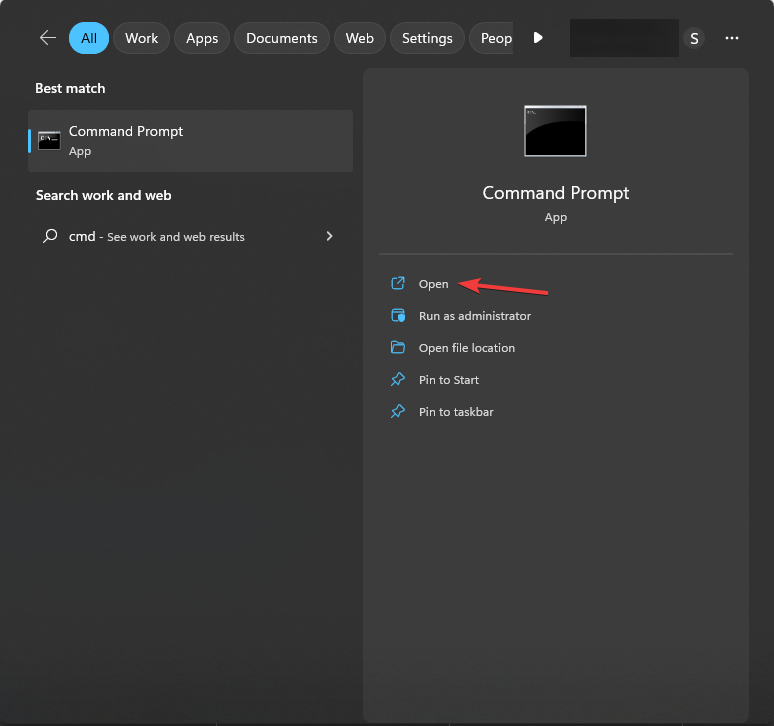 Окно командной строки Windows с командой adb