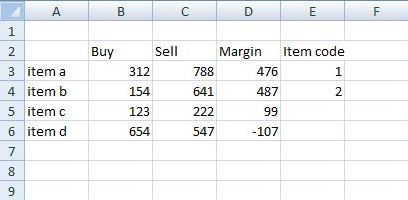 Первый шаг: заполнение числовой серии