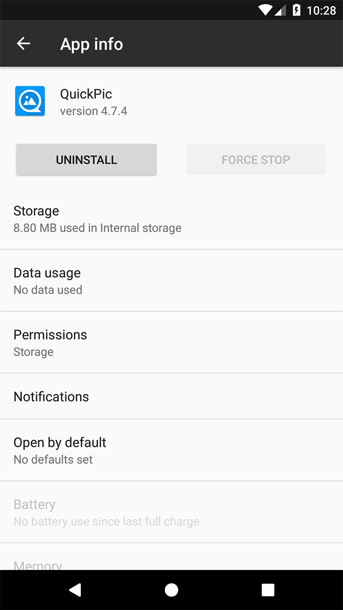 выбор приложения в android 7