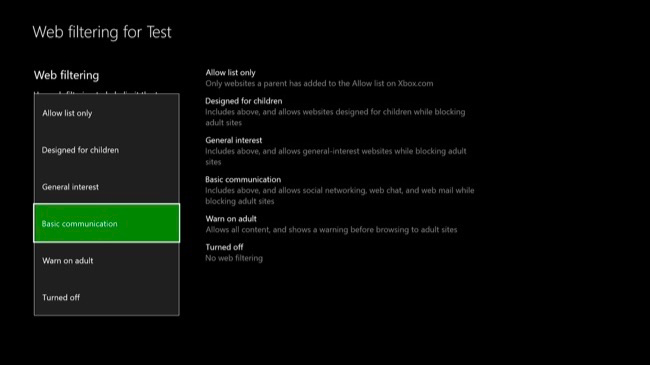 Варианты веб‑фильтрации: примеры