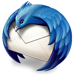 интерфейс Thunderbird: панель папок и список писем