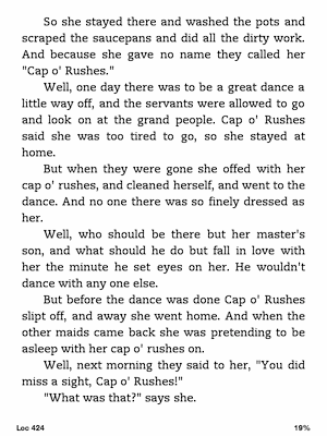 Скриншот экрана на Kindle Touch