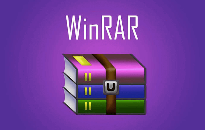 Интерфейс WinRAR с выделенным архивом