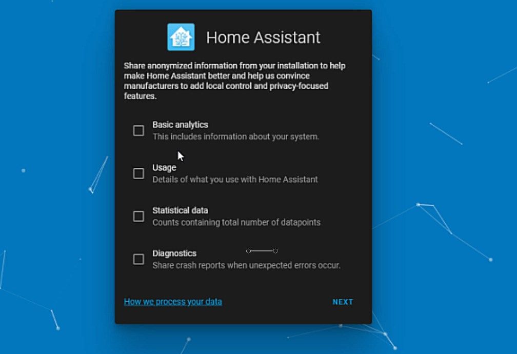 choose to share data or not