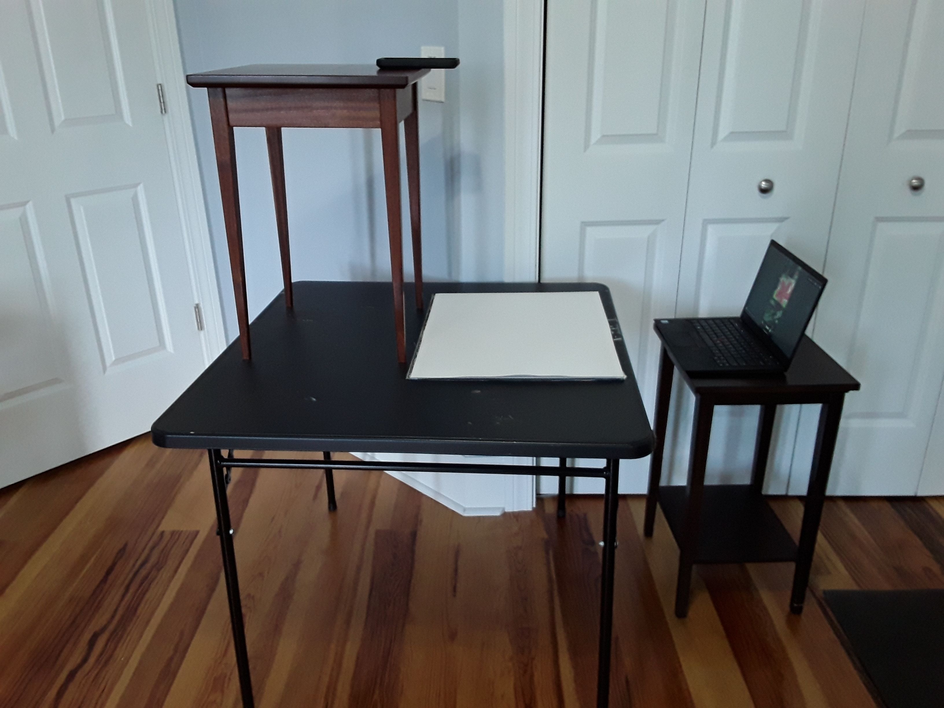 Настройка зеркального отображения для крупного рисунка