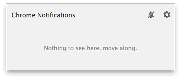 Настройки уведомлений Chrome
