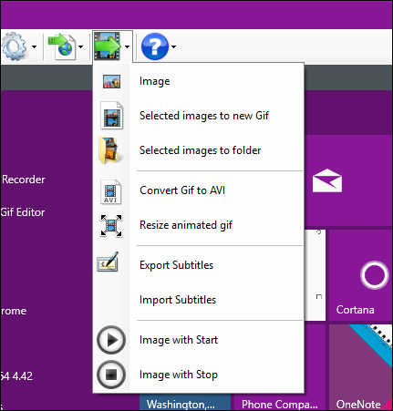 Экспорт и изменение размера GIF, варианты конвертации