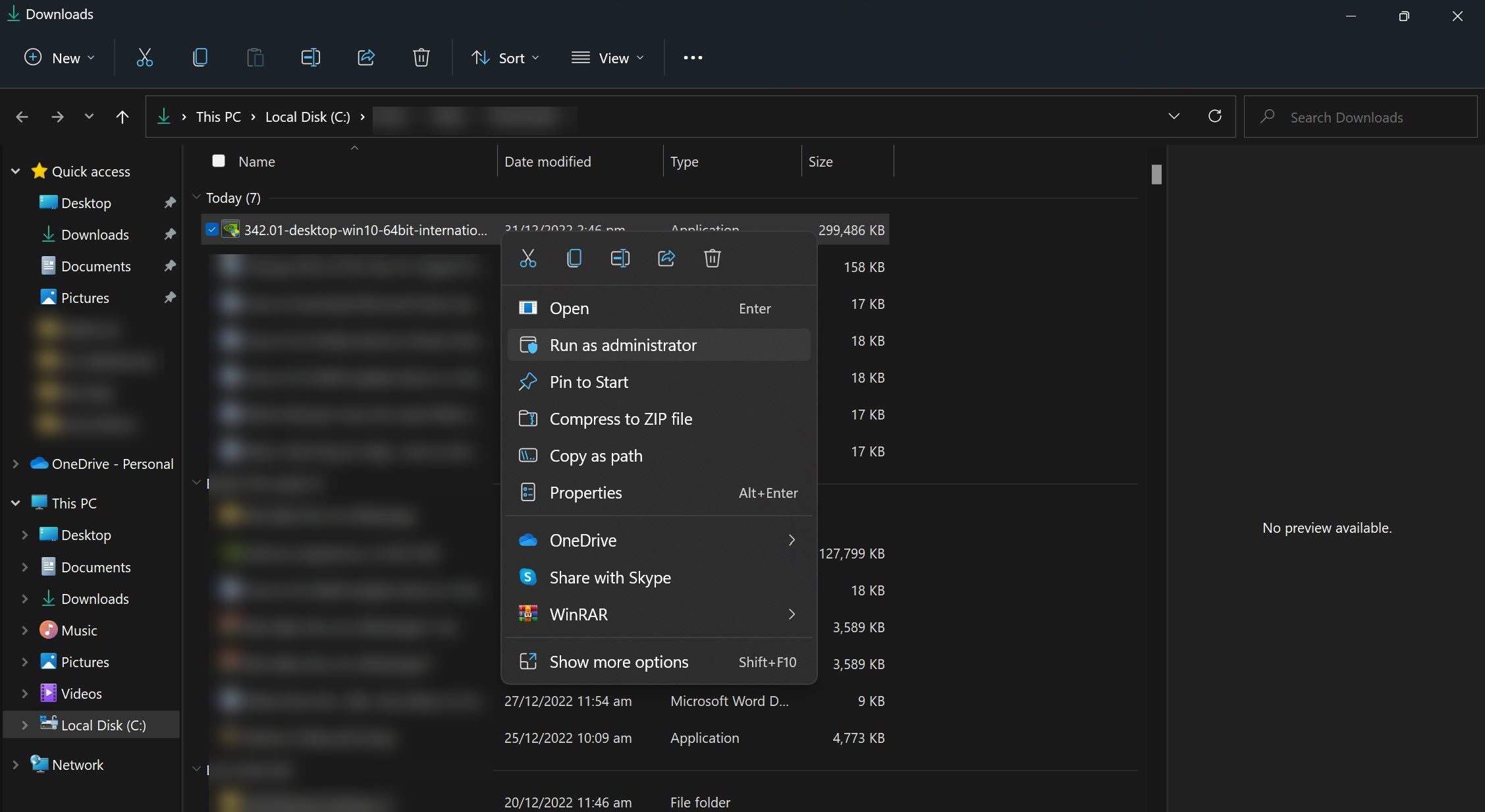 Ручная установка драйвера NVIDIA