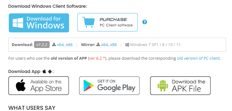 Загрузка iVCam: страницы загрузки
