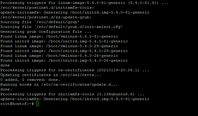 Обновление Ubuntu