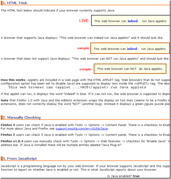 Проверить, включён ли JavaScript в браузере
