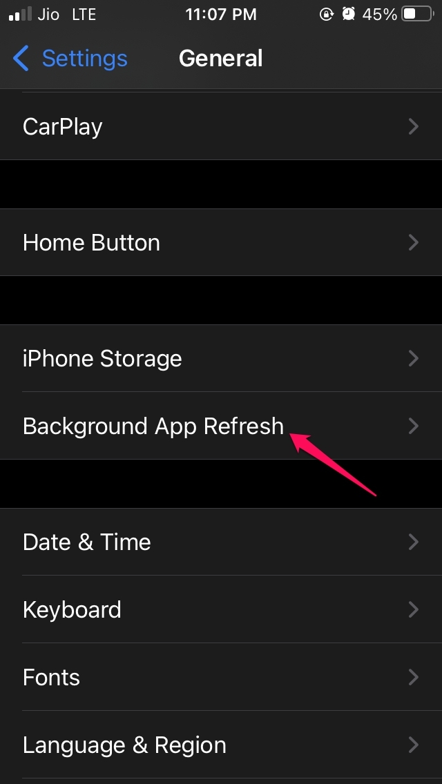 Обновление контента