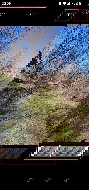 Add Photos Reels Mobile Selection Trim