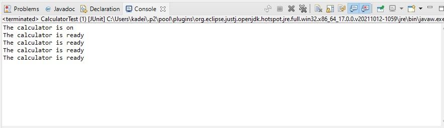 Вывод аннотации @BeforeEach