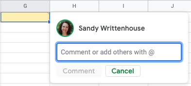 Напишите комментарий в поле