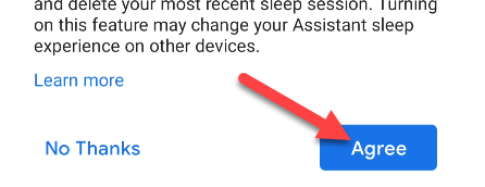 Запрос на согласие интеграции с Google Fit и Assistant