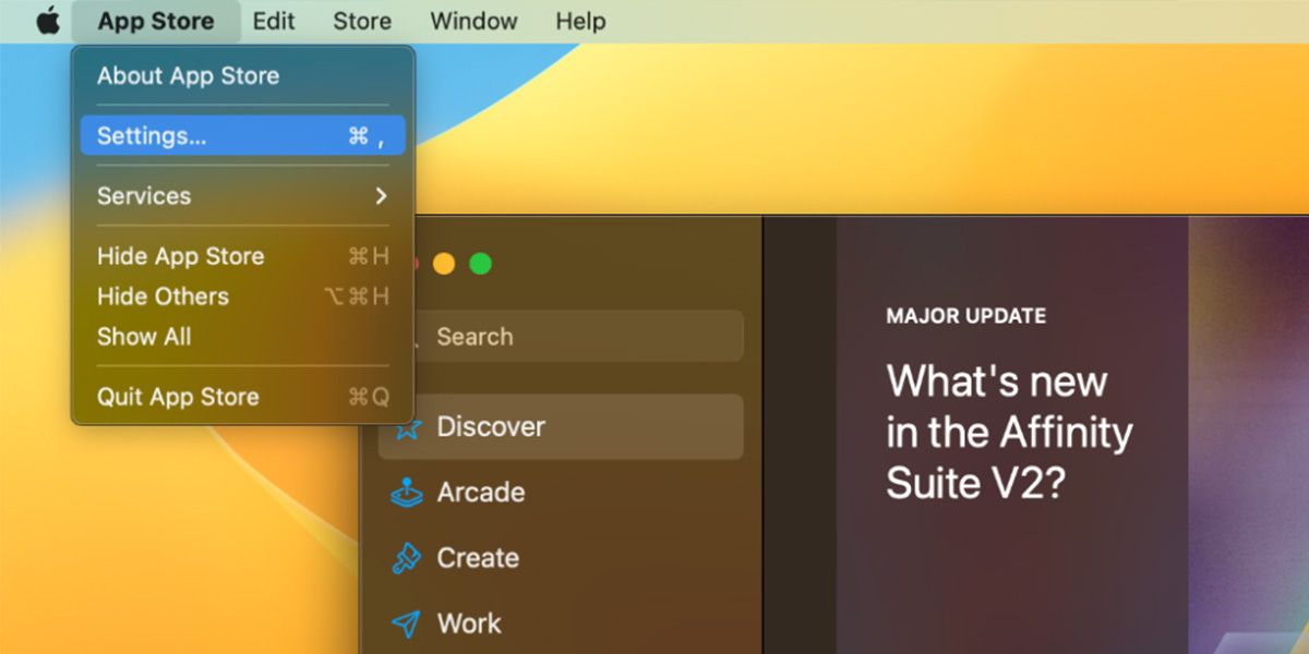 Отключить автoобновления App Store на Mac