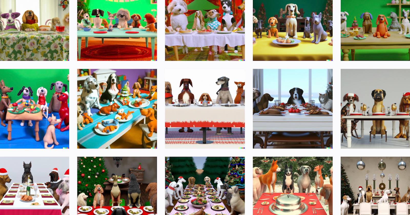 Создать рождественскую открытку с DALL·E и GPT