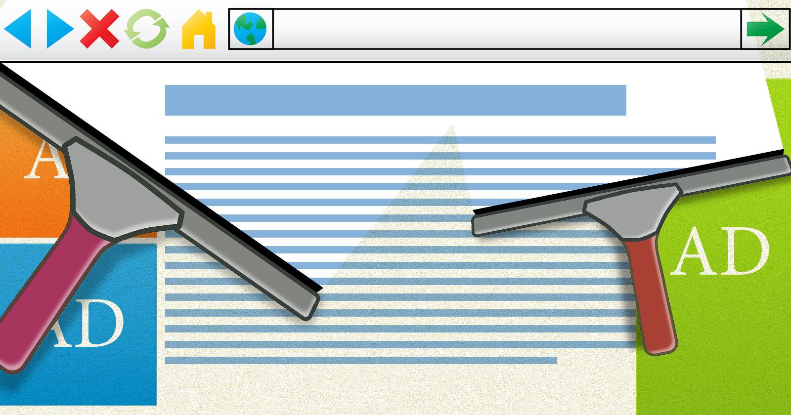 Очистка веб-страницы от визуального шума