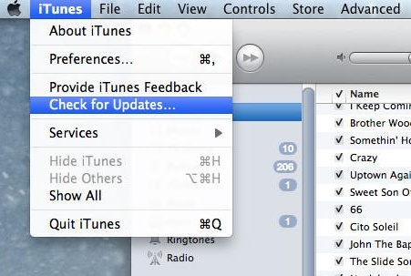 Обновление iTunes