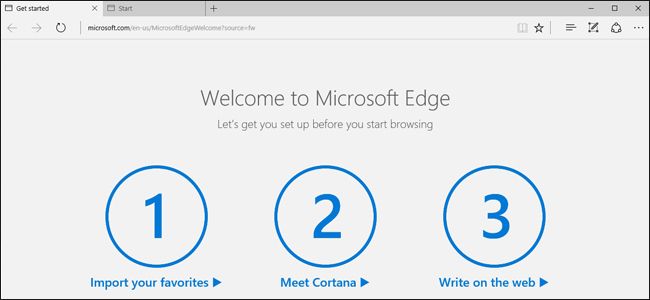 Сброс Microsoft Edge в Windows 10