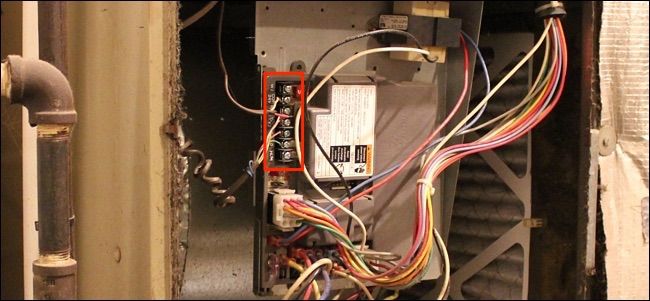 Подключение проводов к печатной плате котла