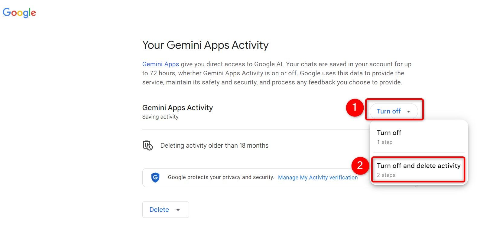 На сайте Gemini выделены