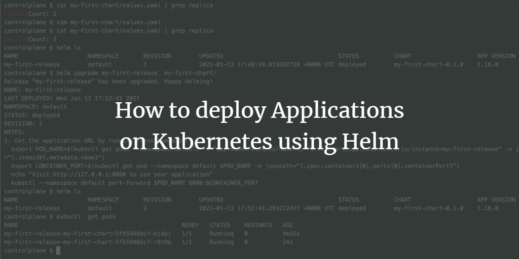 Helm: релизы, обновление, откат и восстановление