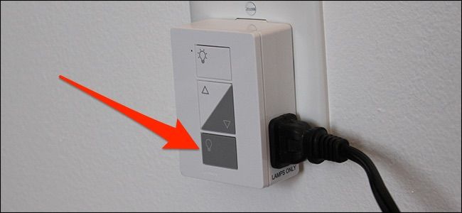 Надпись о моргающем индикаторе на диммере