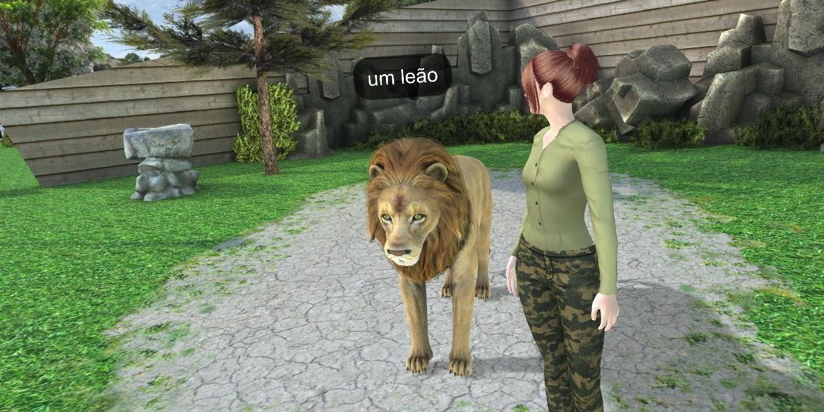 Скриншот Mondly VR: изучение слова 