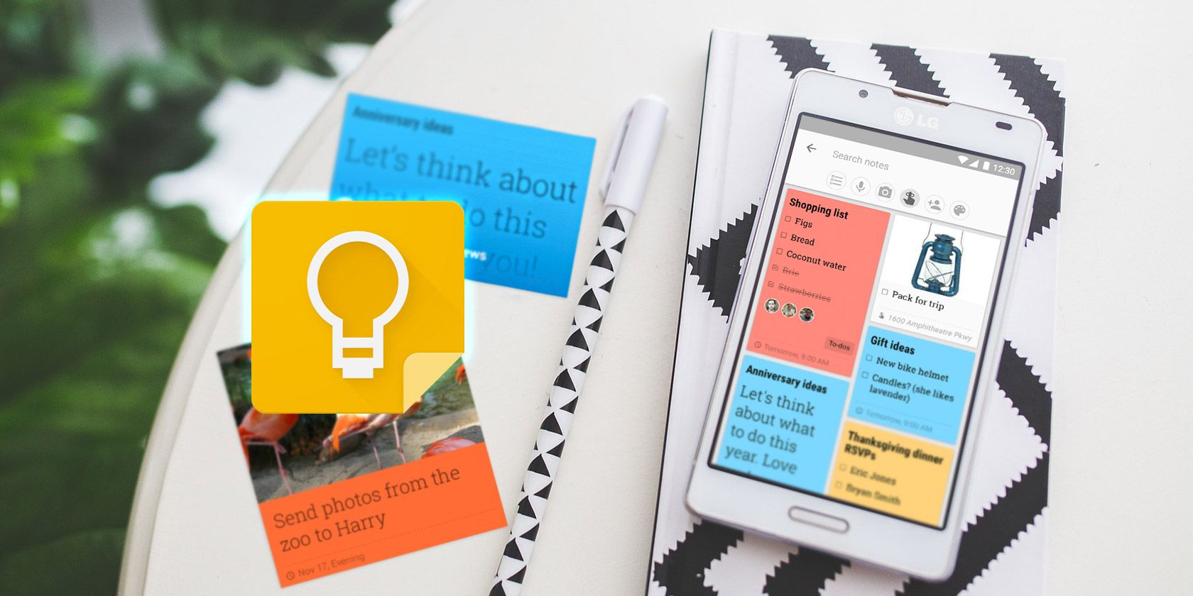 Как делиться заметками Google Keep