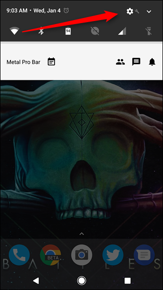 Настройки Android — раздел Google