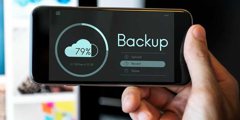 backing up data to a cloud system