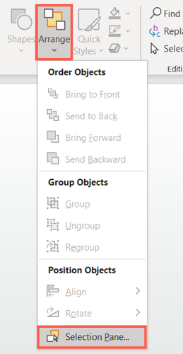 Как заблокировать объект в PowerPoint