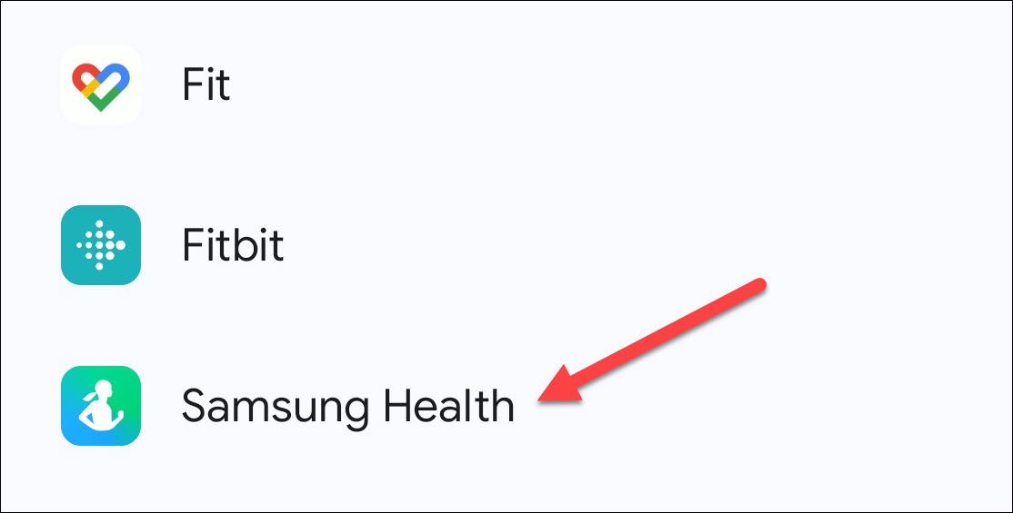 Samsung Health в Health Connect