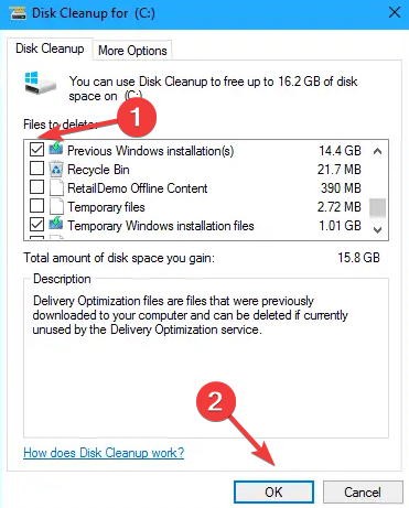 удаление предыдущих установок