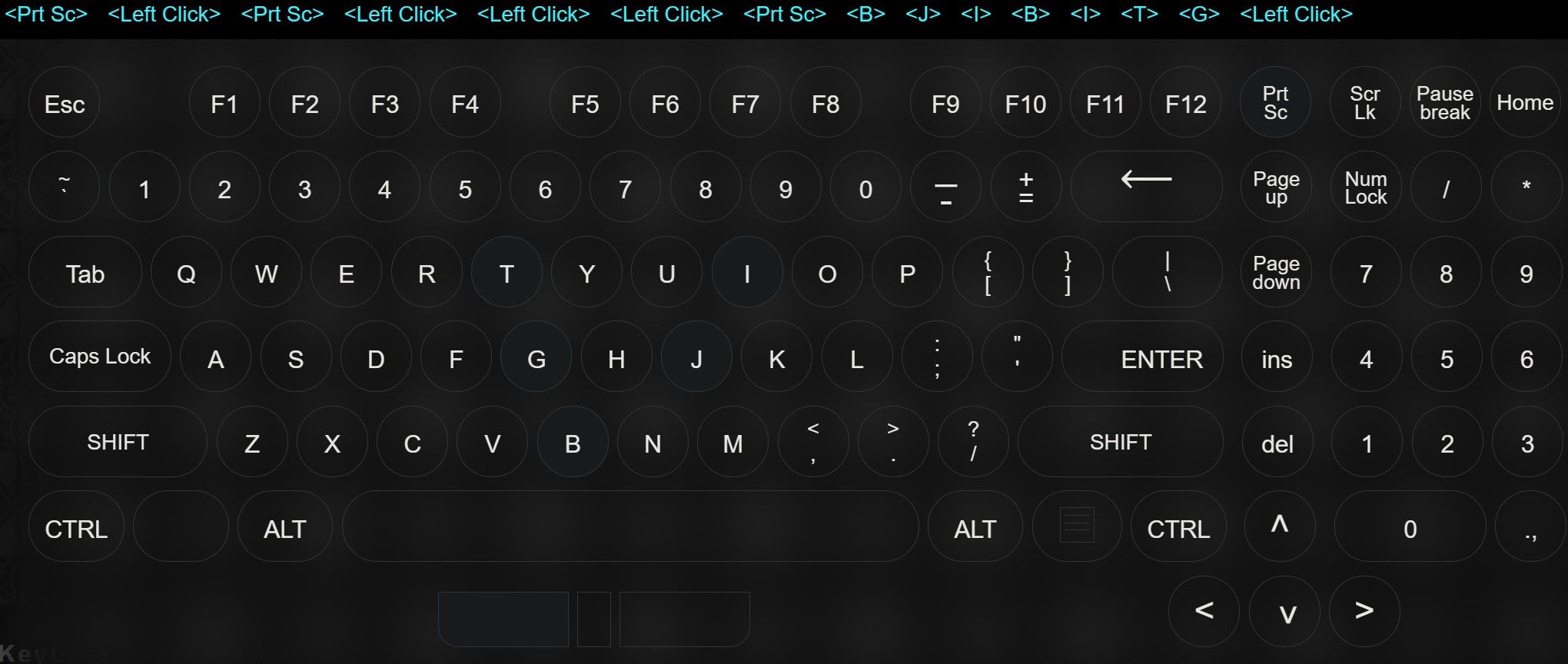 Тестирование клавиш на сайте проверки клавиатуры