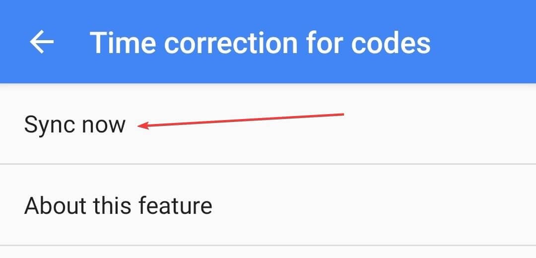 Google Authentificator Time code sync uplay